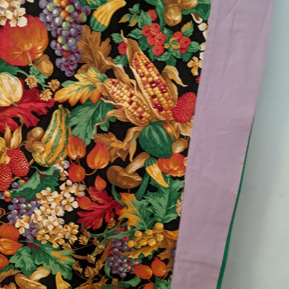 Fall/Harvest Themed Veggie Table Runner, 69 
